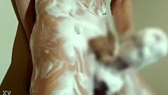 Japanese Boy's Bubble Bath Ejaculation