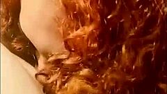 Feeling intense emotions during a wild orgy after the party.