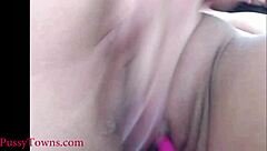 Brunette Fingering Herself Up Close In Wild Solo Action For Intense Pleasure