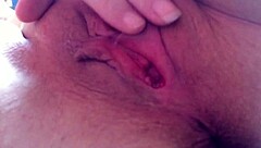 Blonde milf's big pussy is so wet and ready for action!