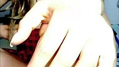 Young 18+ Gets Intense Footjob Massage!