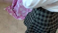 Why is she stripping in the hotel for her 50-year-old relative?