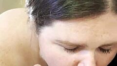 Sexy Bbw Poppy Cohen Sucking Cock Pov