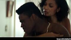 chanel iman in 2015 topless scene