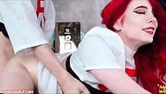 James Catches Jessie With Rough Doggy Fucking