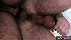 Hairy Gay Bloke Fucks Like Mad - Atlas Grant Mac Savage in Anal Rimjob Doggystyle