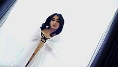 Brunette Babe Vanessa Moon Gets Messy Cumshot on Pussy at PenthouseGold Com