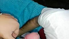 sucking like a little calf