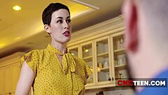 Wife Sets Up Naive Babysitter for Husband's Pleasure - Alex Coal