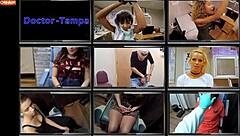 Naked teen in hospital gyno exam with doctor and riding scenes