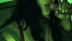 Watch the thick cumshot explode on her big natural asian tits!