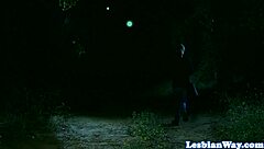 Beautiful lesbian girlfriend licks cute babe's pussy gently and slowly with oral passion