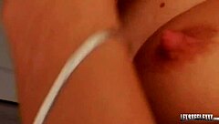 Blonde Hottie Diana Doll Teases Big Black Cock