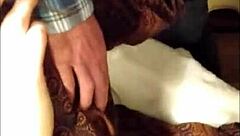 Sucking Cock Hard While Chatting to Mummy on Phone!