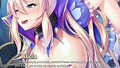 in this hentai anime, the peasant becomes king and breeds the princess in a titty fuck threesome full of passion.