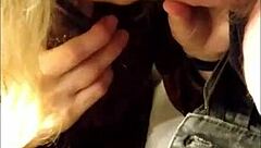 Sucking Cock Hard While Chatting to Mummy on Phone!