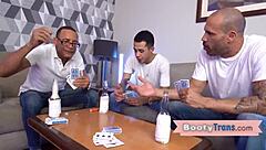 Bootylicious Latina Tgirl Butt Gangbanged