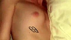 couple performs blowjob in public outdoor location