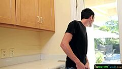 Cock tugging twink says, 'Pleasure myself with big cock?'