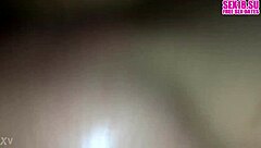 Young amateur babe's wet pussy squirts during intense fucking and creampie