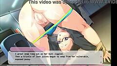 Erovoice part 9: Bound in the game with hentai anime bondage.