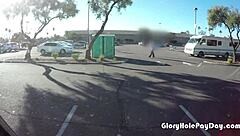 Walmart Girl Sucks Cock Right Outside the Store