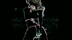 Brunette goddess performs outdoor striptease in high definition pov