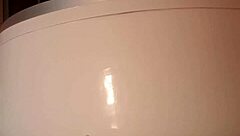 Enjoying A Relaxing Shower Alone In The Bathing Area, Washing Off The Day's Stress