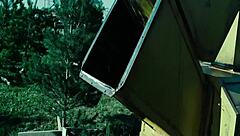 Silent Night Sexy Topless Brunette Model Shows Tits