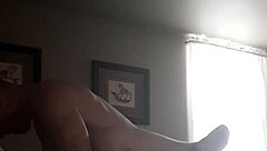 Slutty wife with big tits enjoys early morning sex passionately!