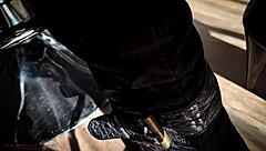 Watch The Splendid Karina Finger Her Pussy In Boots!