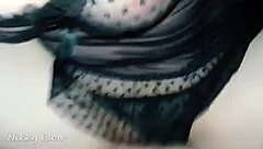 Close-up homemade gay couple amateurs passionate bareback session