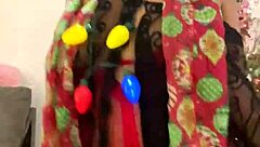 Big tits and ass on display in Anna Maria's sizzling holiday video