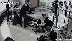 Stunning Mea Challenges Crew Guy To Fuck Her Pussy Doggystyle Before Cumshot.