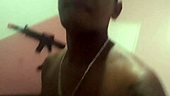 Brazilian young 18 fucks black college friend in interracial sex.