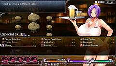 karryns prison barmaid drinks cum pints from gangbang cocks