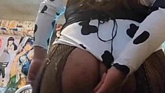 Is This Hot Trans Cowgirl Riding Too Intense For You In Part 3?