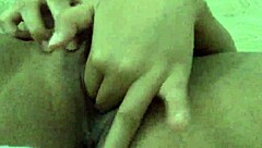 young asian woman masturbates in morning