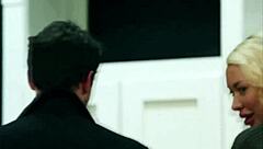 Babe Stares as Slut Gets Nailed Hard