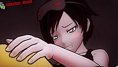 Rwby Lesbian Yuri Tribbing And Fingering Pussy In Anime