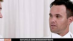 Beau Reed's cute boy gets anal training in HD video