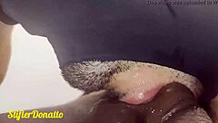 Maaxputokarioca fucks and cums in masked married guy's ass