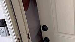 danni gives blowjob to sexy stranger's big cock