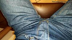 Naughty peeing in the kitchen