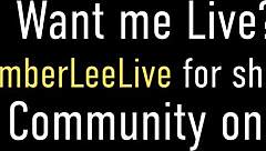 Sweet Kimber Lee and hot Latina Angelina Castro GIVE DILDO a FOOTJOB