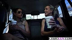 Muff diving and ass licking: A lesbian couple's erotic escapade