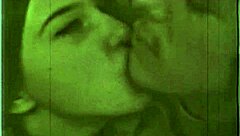 Vintage English threesome with hairy action