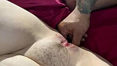 Intense Emotions During Fingering My Hole with Squirting and Cumshot