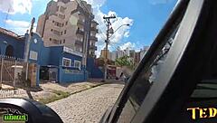 i ride with mysterious duda in ted's car