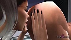 Hot girls reunite for a wild pussy licking orgy!